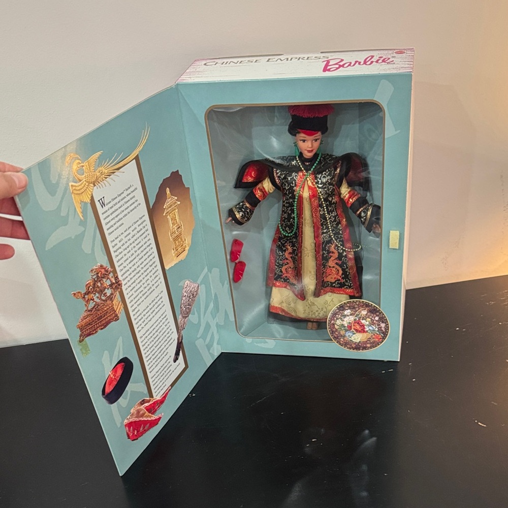 NIB 1996 Chinese Empress Barbie Doll from Mattel's "Great Eras” Collection 16708